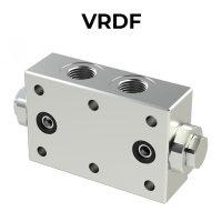 VRDF double pilot operated check valve