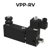 VPP-RV compensated flow regulator