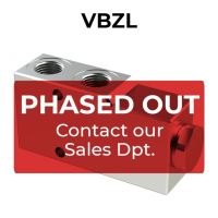 Single counterbalance valve for open center VBZL