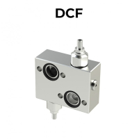 DCF double cross line direct acting relief valve