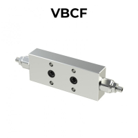 Double counterbalance valve flanged for open center VBCF