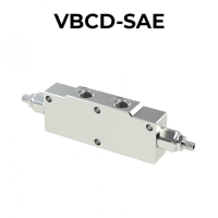 Double overcenter valve for open center VBCD-SAE