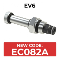 EC082A cartridge electric valve 2/2 direct acting SAE8