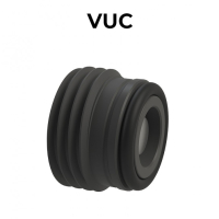 Unidirectional valve VUC, poppet type