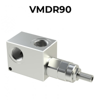 VMDR90 pressure relief valve for 80 lpm (21.1 gpm) flow rate