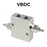 VBDC double cross line direct acting releif valve