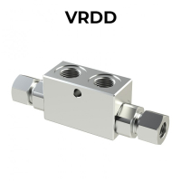 Double pilot operated check valve VRDD