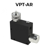 VPT-AR compensated flow regulator