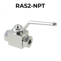 Ball valves 2 ways/2 positions RAS2-NPT